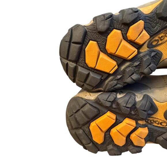 Oboz Bridger Waterproof Brown Leather Hiking Boot Men size 10.5 - Picture 9 of 11